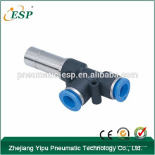 ningbo ESP pneumatique PSJ raccords plug-in réducteur té plastique raccords